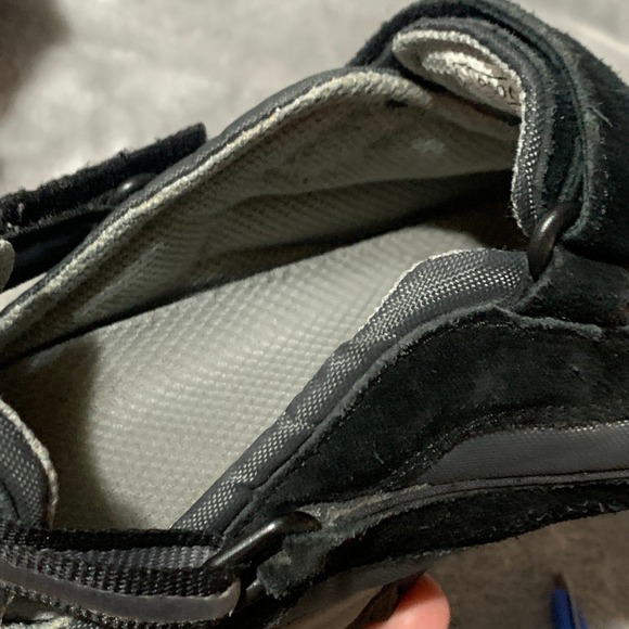 Mephisto Allrounder Black Suede Mary Jane Walking Shoes Women US 10 Comfort Flaw - Picture 12 of 16